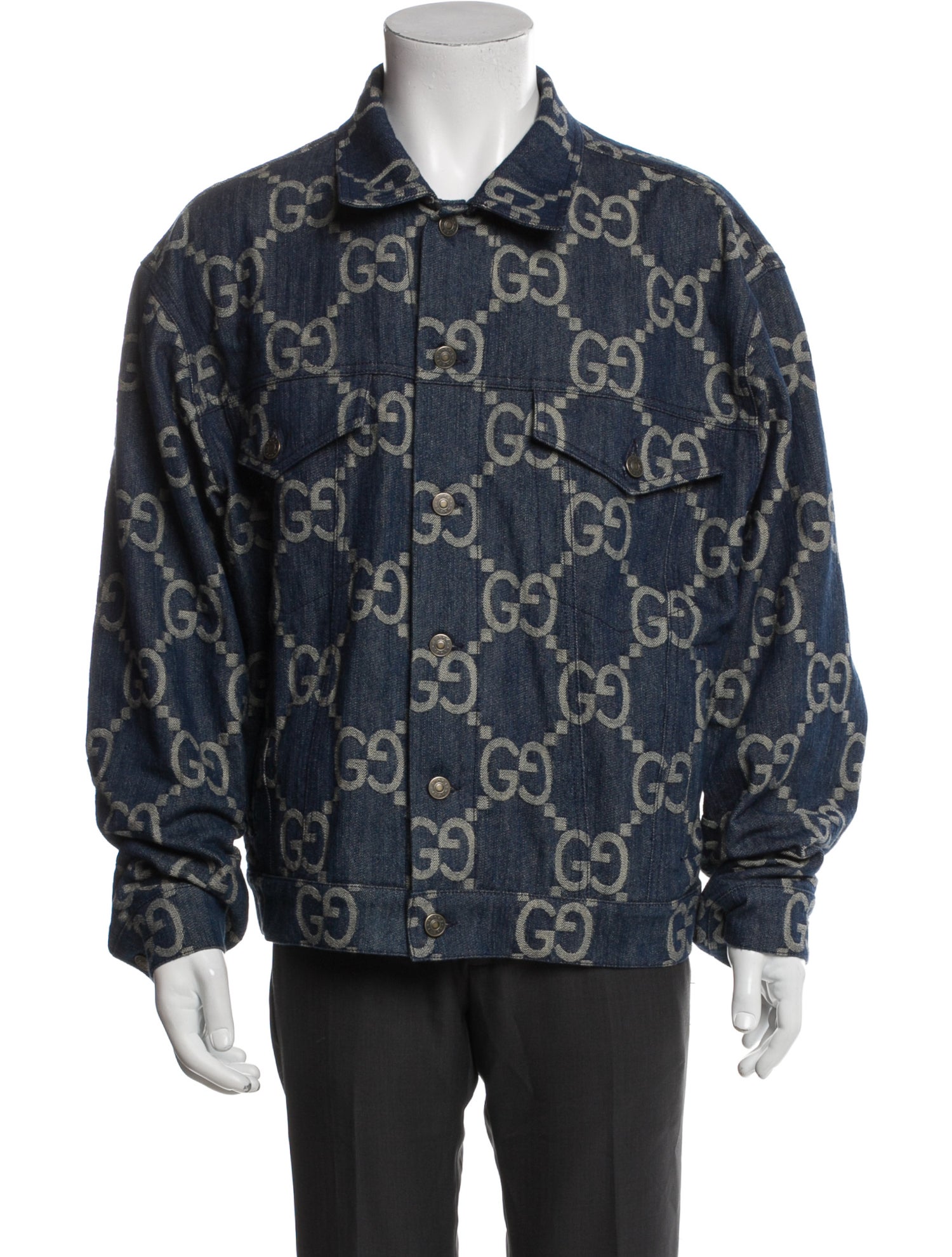 Gucci GG Logo Trucker Jacket