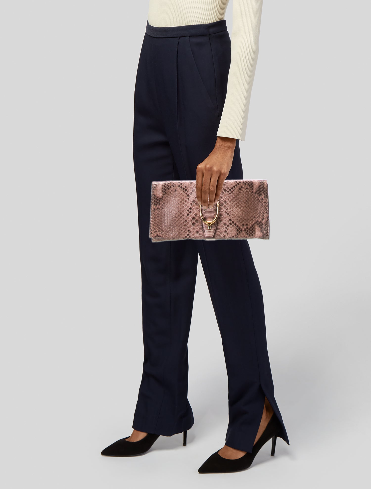 Gucci Snakeskin Clutch