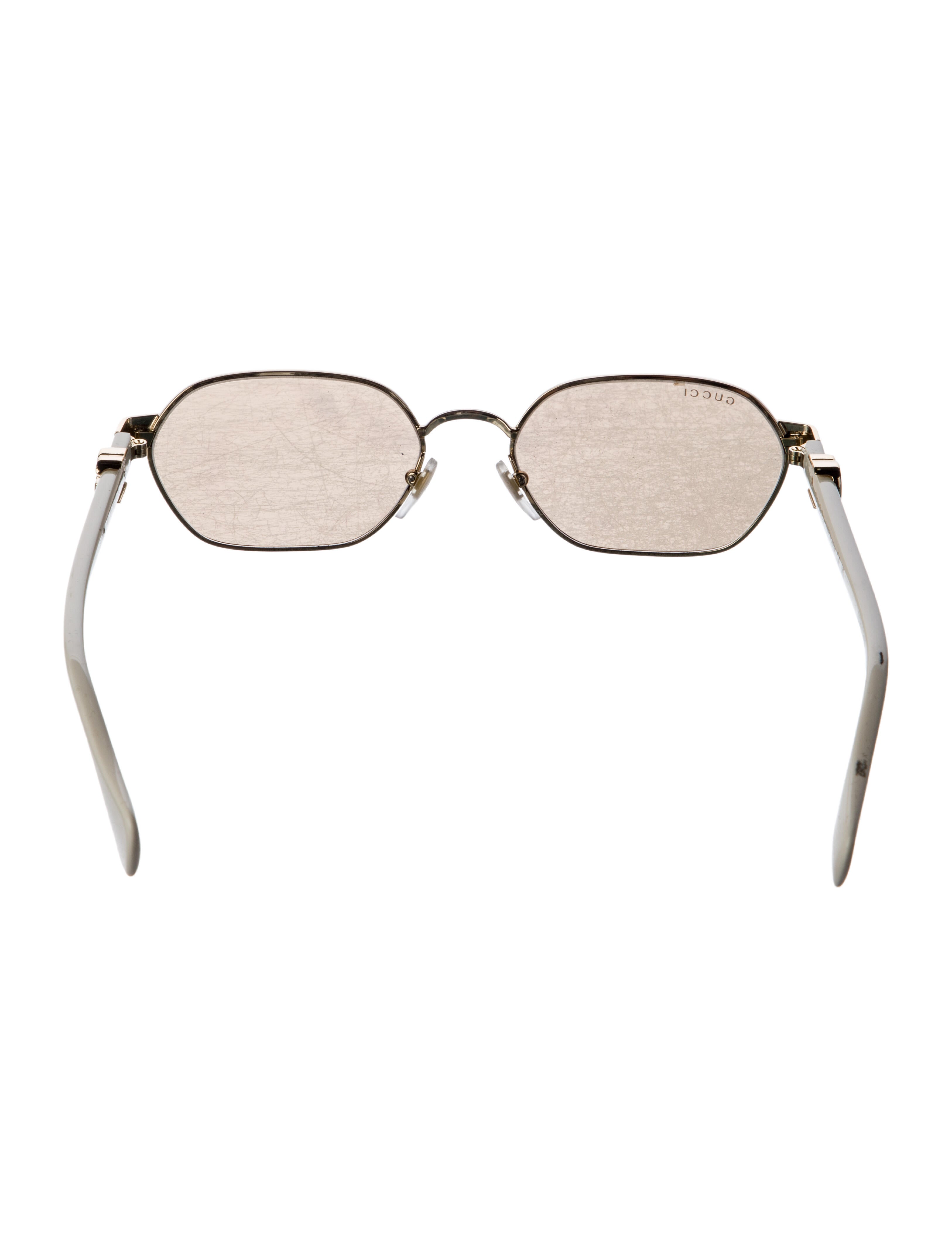 Gucci Round Tinted Sunglasses
