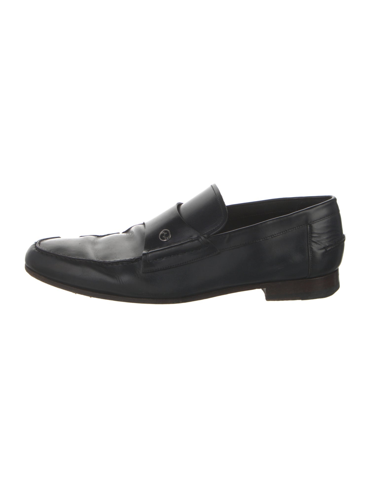 Gucci Leather Dress Loafers