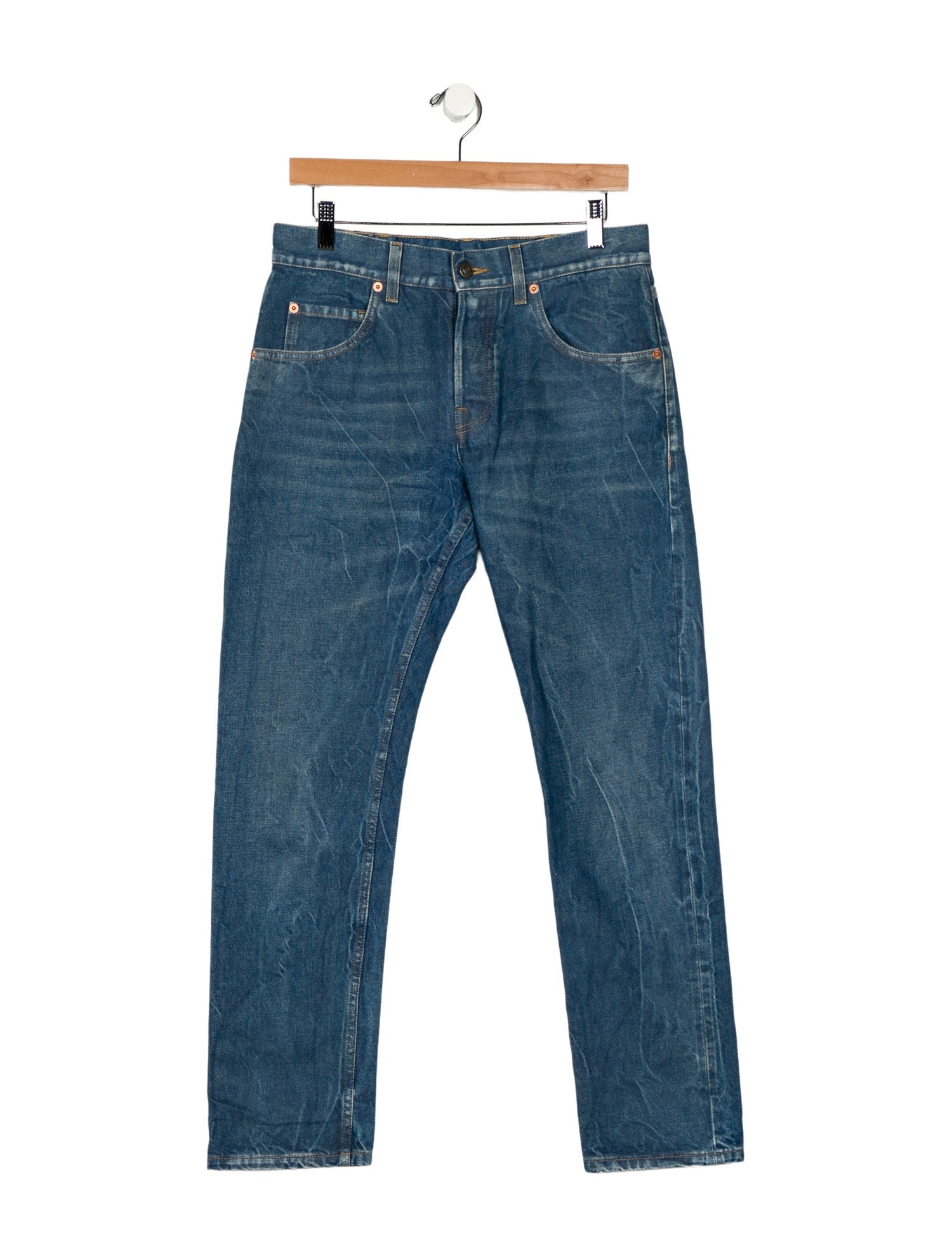 Gucci Web Accent Skinny Jeans