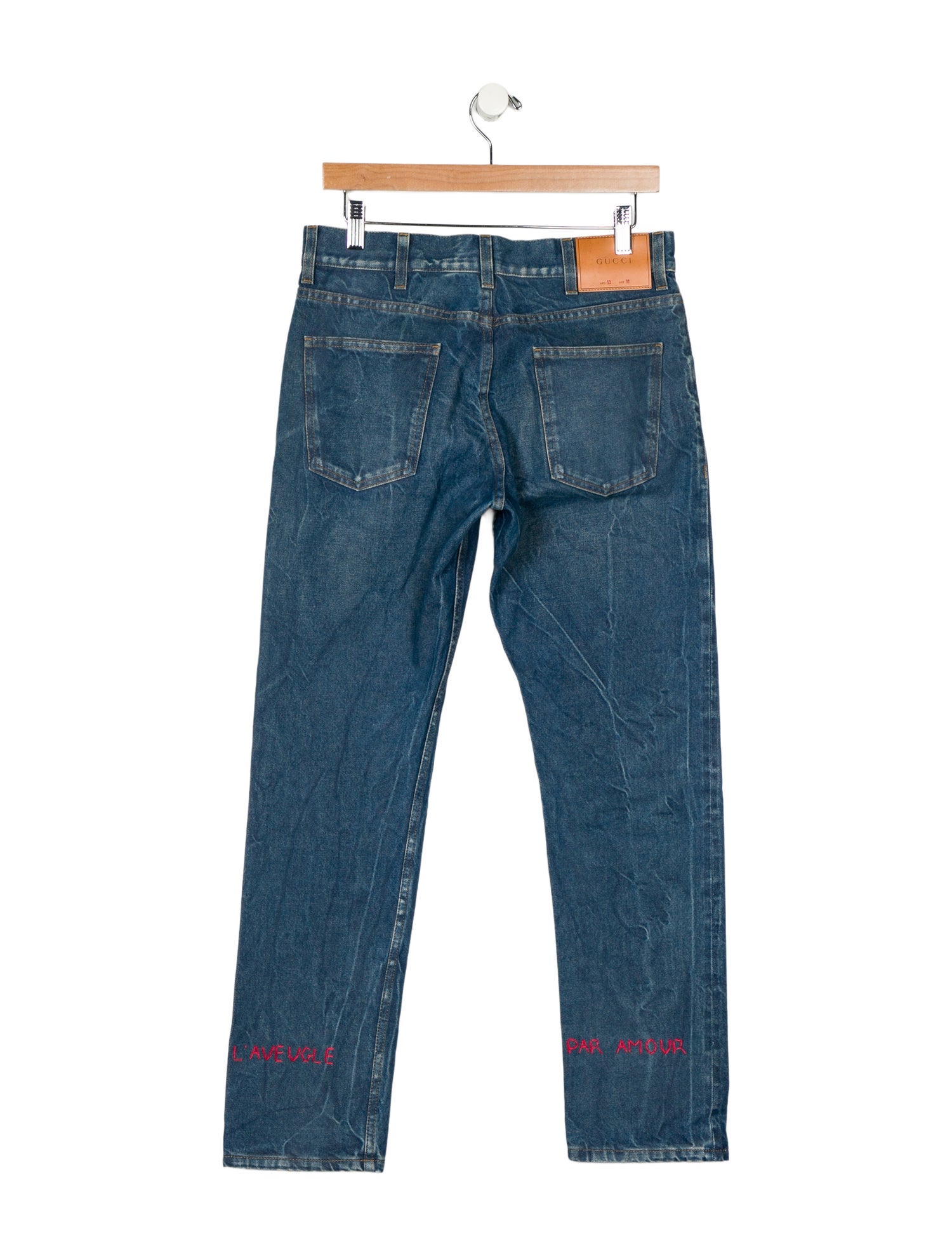 Gucci Web Accent Skinny Jeans