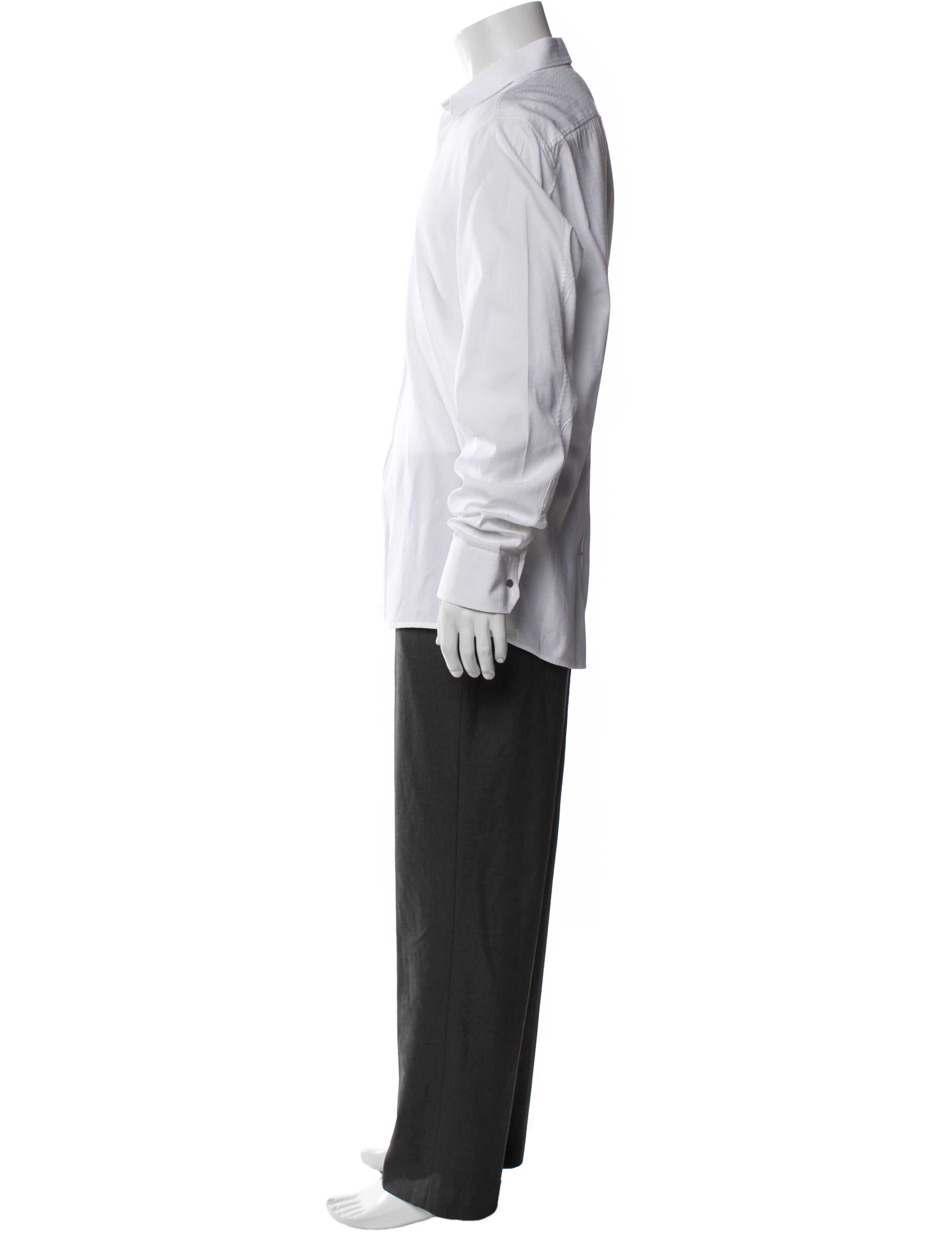 Gucci Kingsnake Long Sleeve Dress Shirt