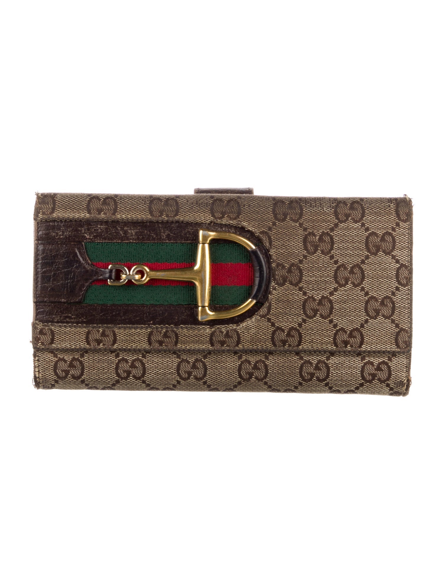 Gucci GG Canvas Canvas Continental Wallet