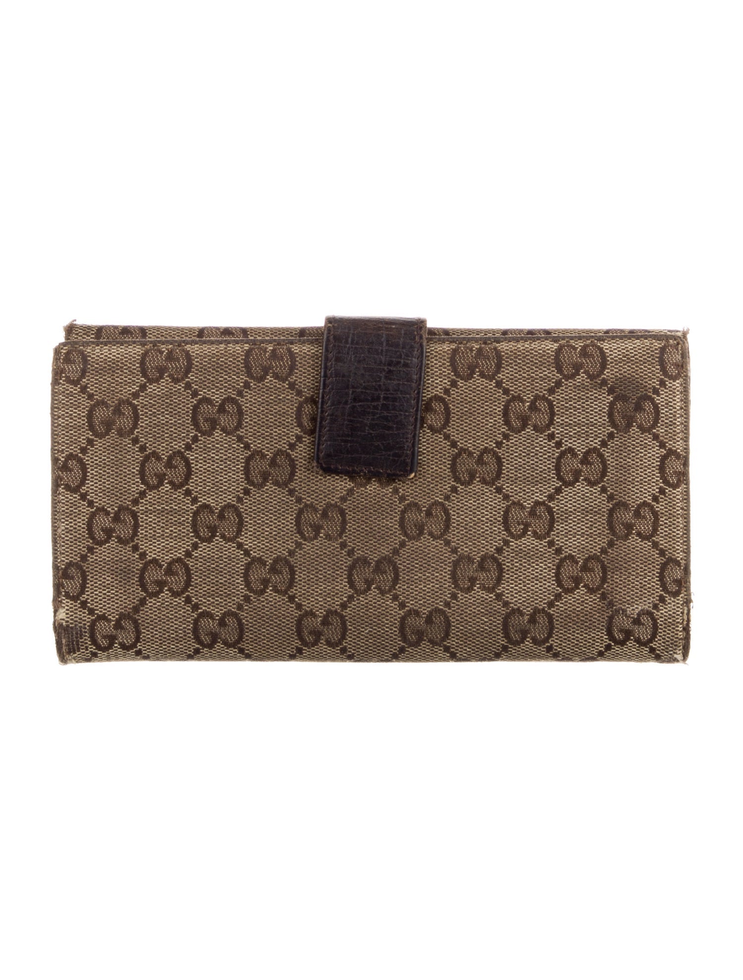Gucci GG Canvas Canvas Continental Wallet