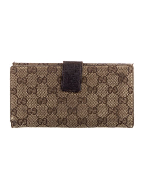 Gucci GG Canvas Canvas Continental Wallet