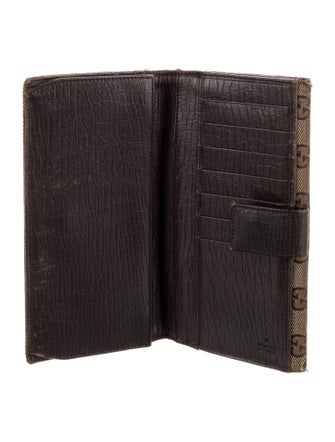 Gucci GG Canvas Canvas Continental Wallet