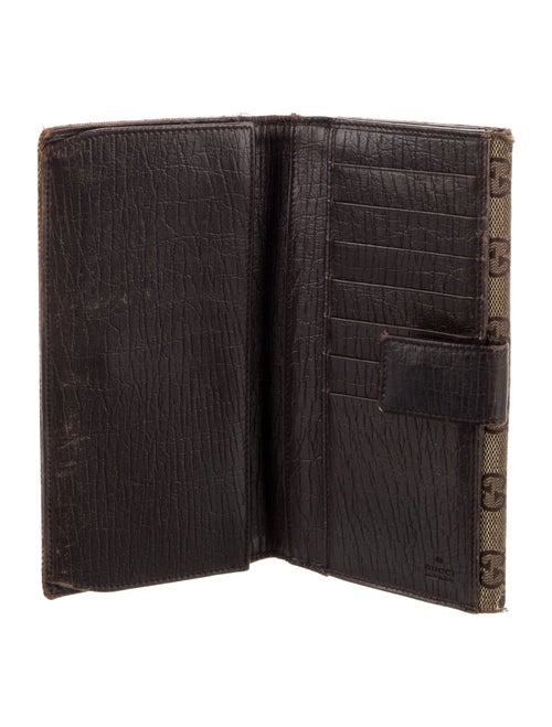 Gucci GG Canvas Canvas Continental Wallet