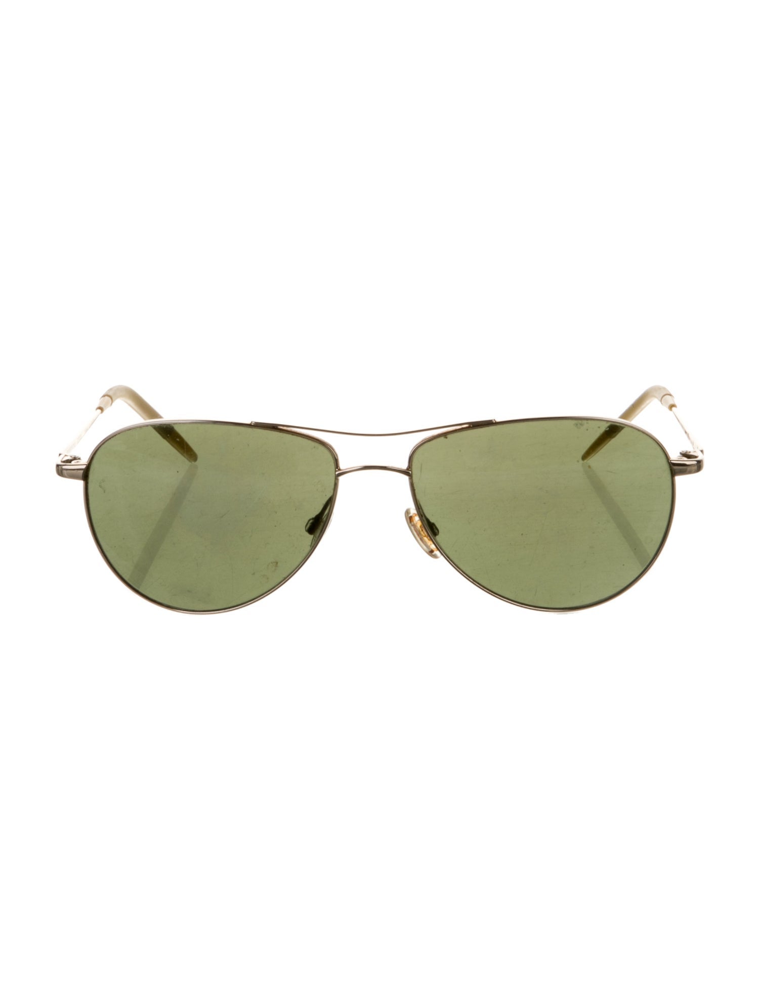 Oliver Peoples Aviator Tinted Sunglasses