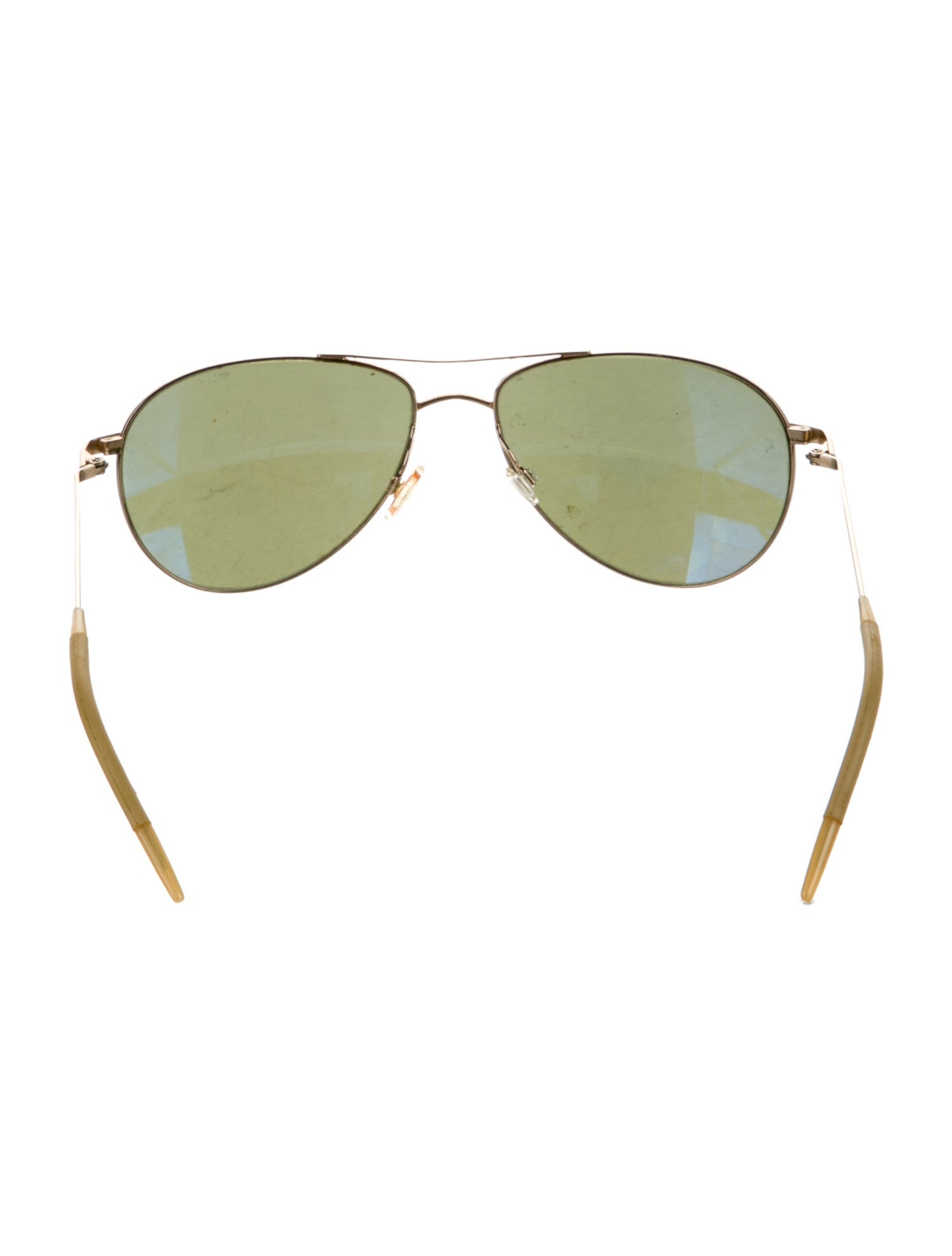 Oliver Peoples Aviator Tinted Sunglasses