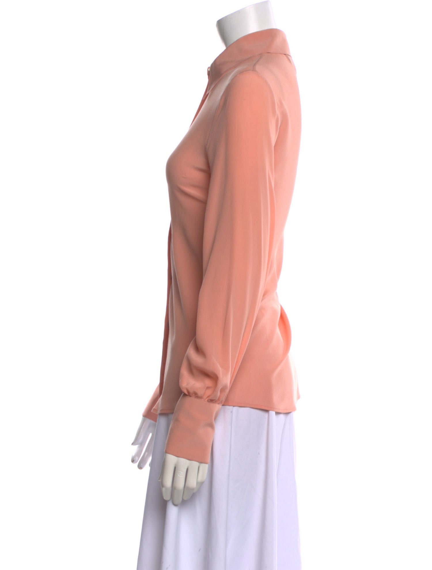 Gucci 2020 Silk Button-Up Top