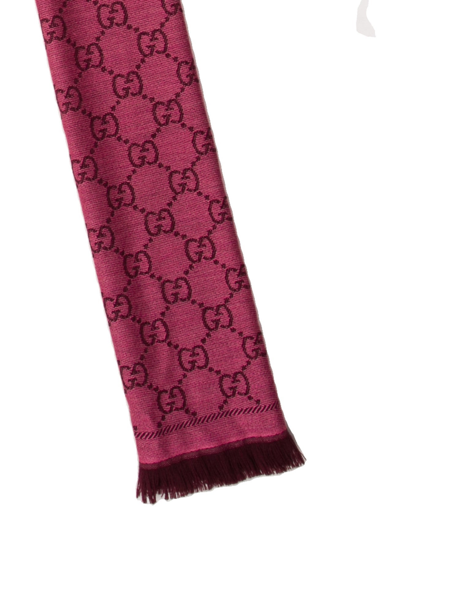 Gucci Wool GG Logo Scarf