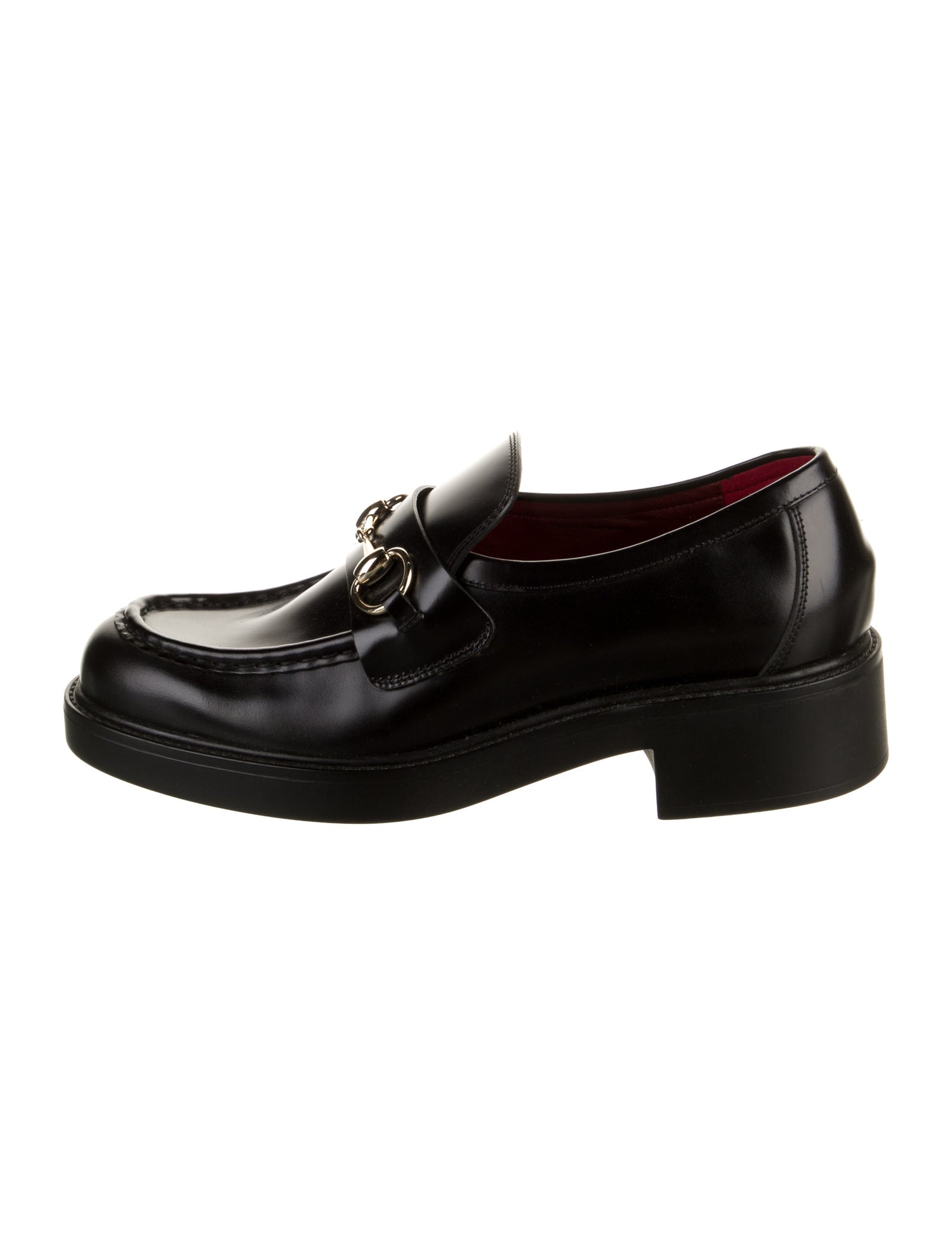 Gucci 1955 Horsebit Accent Leather Loafers