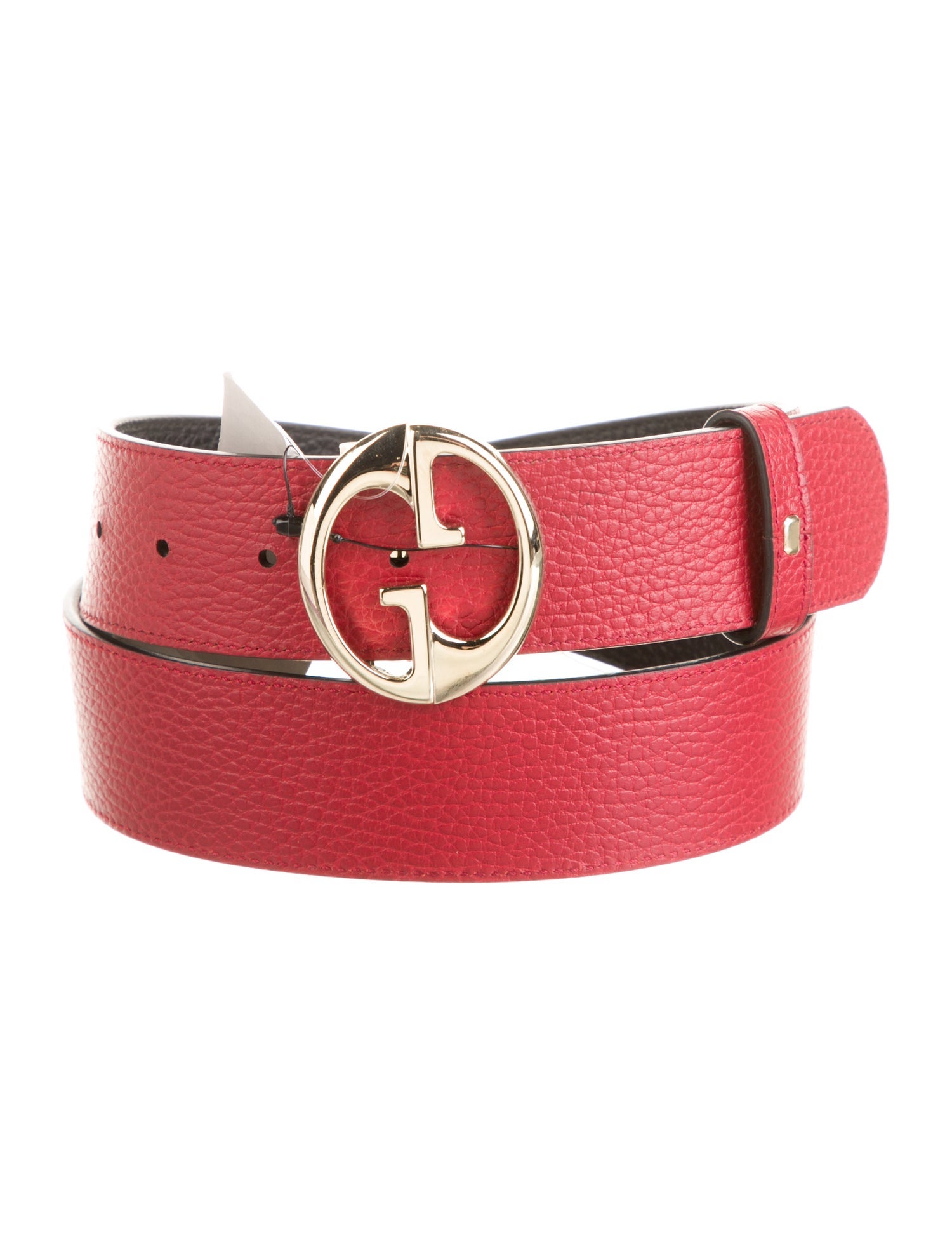 Gucci 1973 Pattern Leather Belt