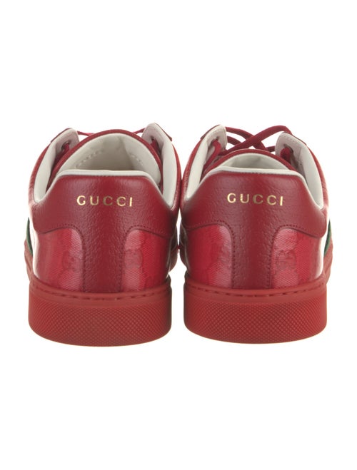 Gucci GG Supreme Patent Leather Sneakers
