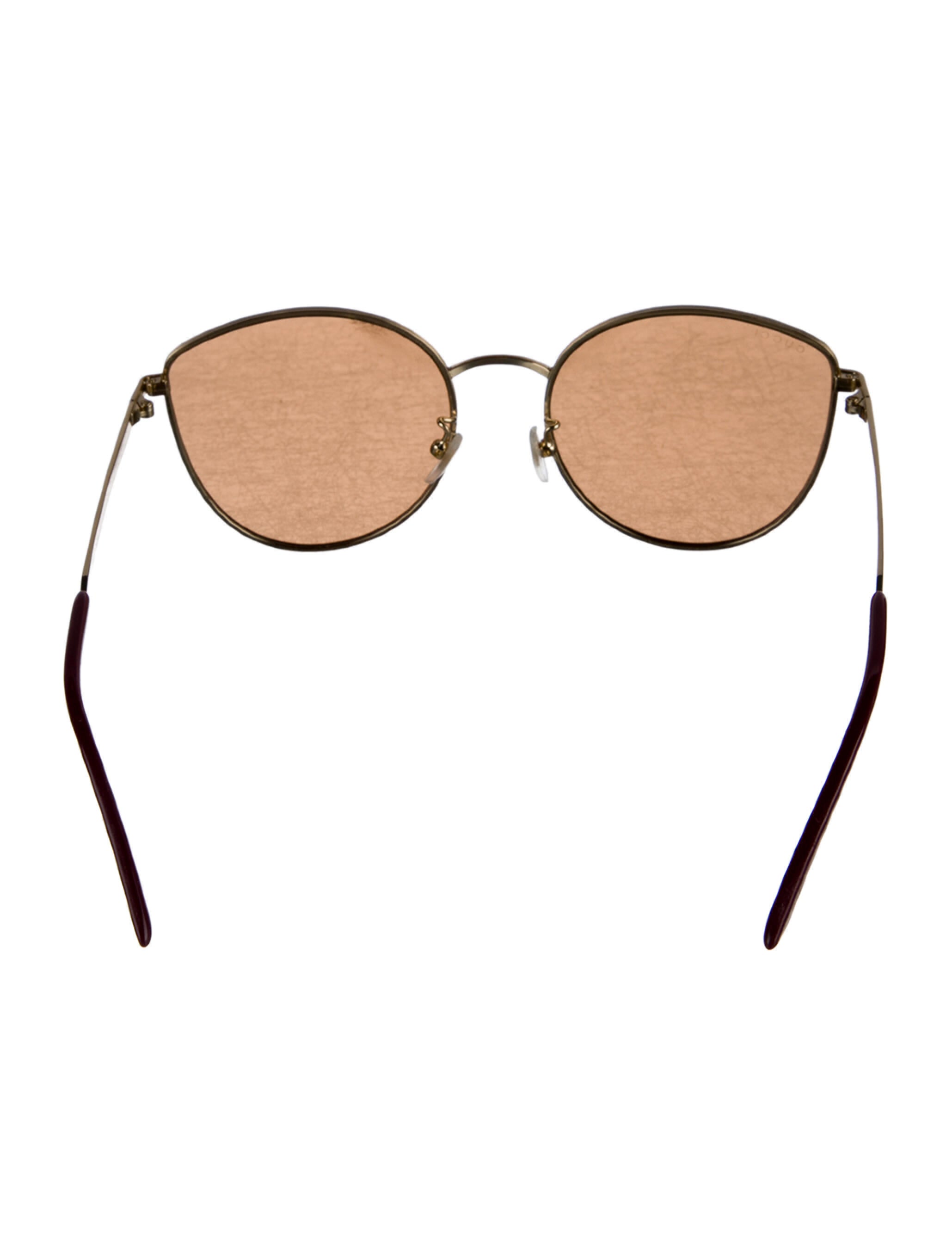 Gucci Round Mirrored Sunglasses