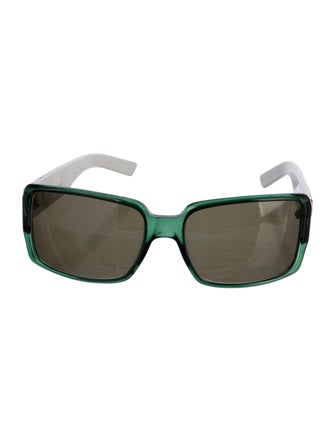 Gucci Web Accent Square Sunglasses