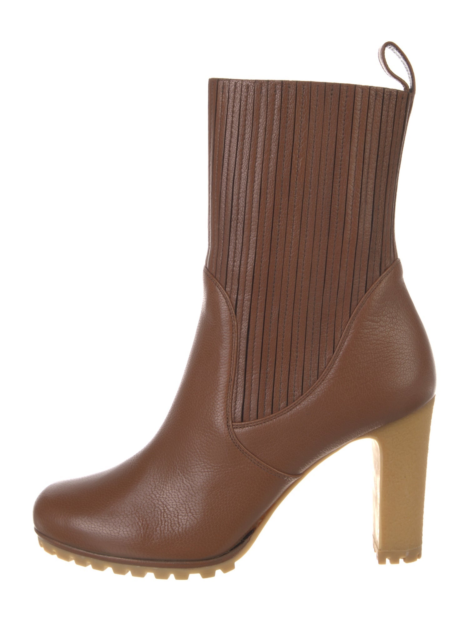 Gucci Leather Chelsea Boots