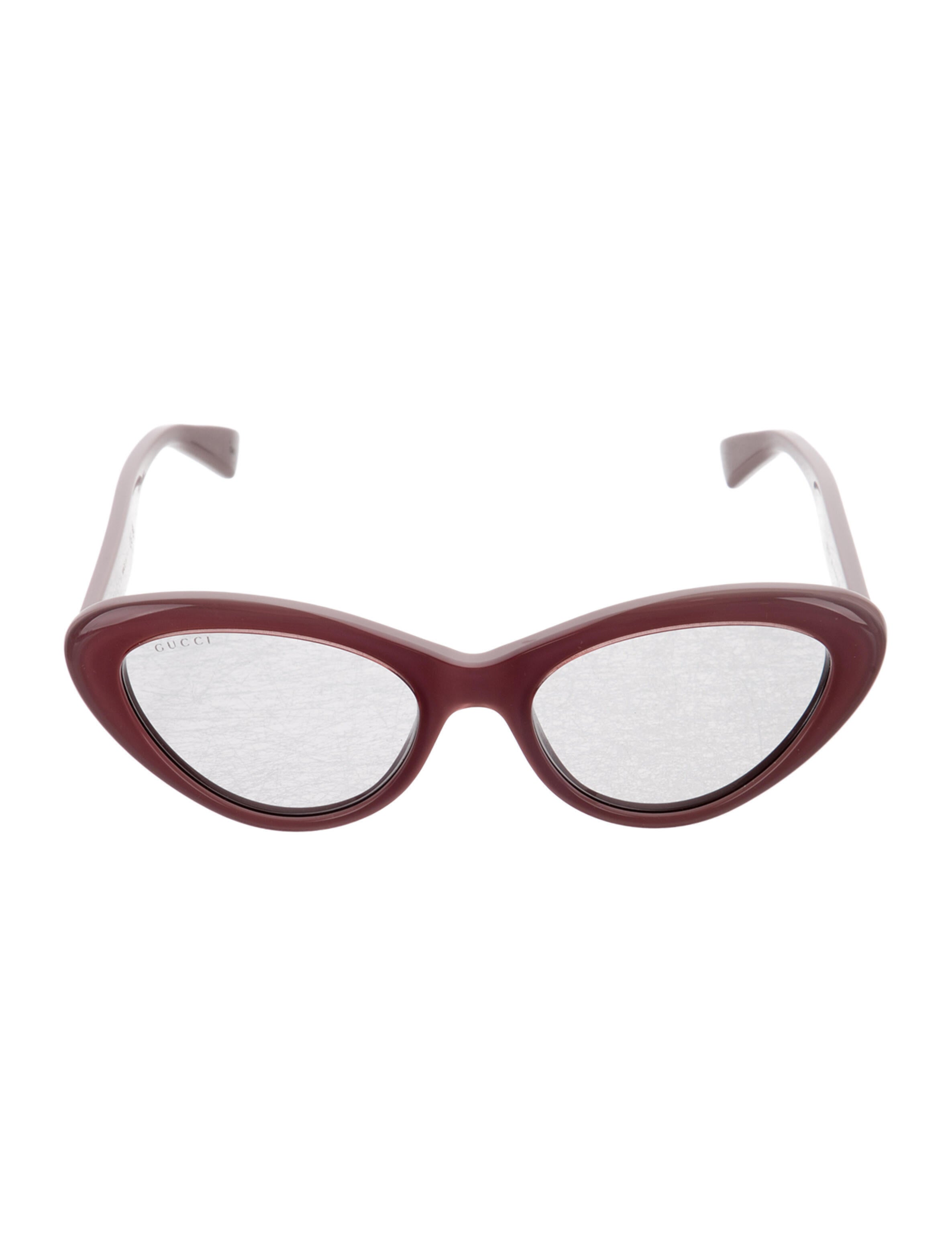 Gucci Cat-Eye Tinted Sunglasses