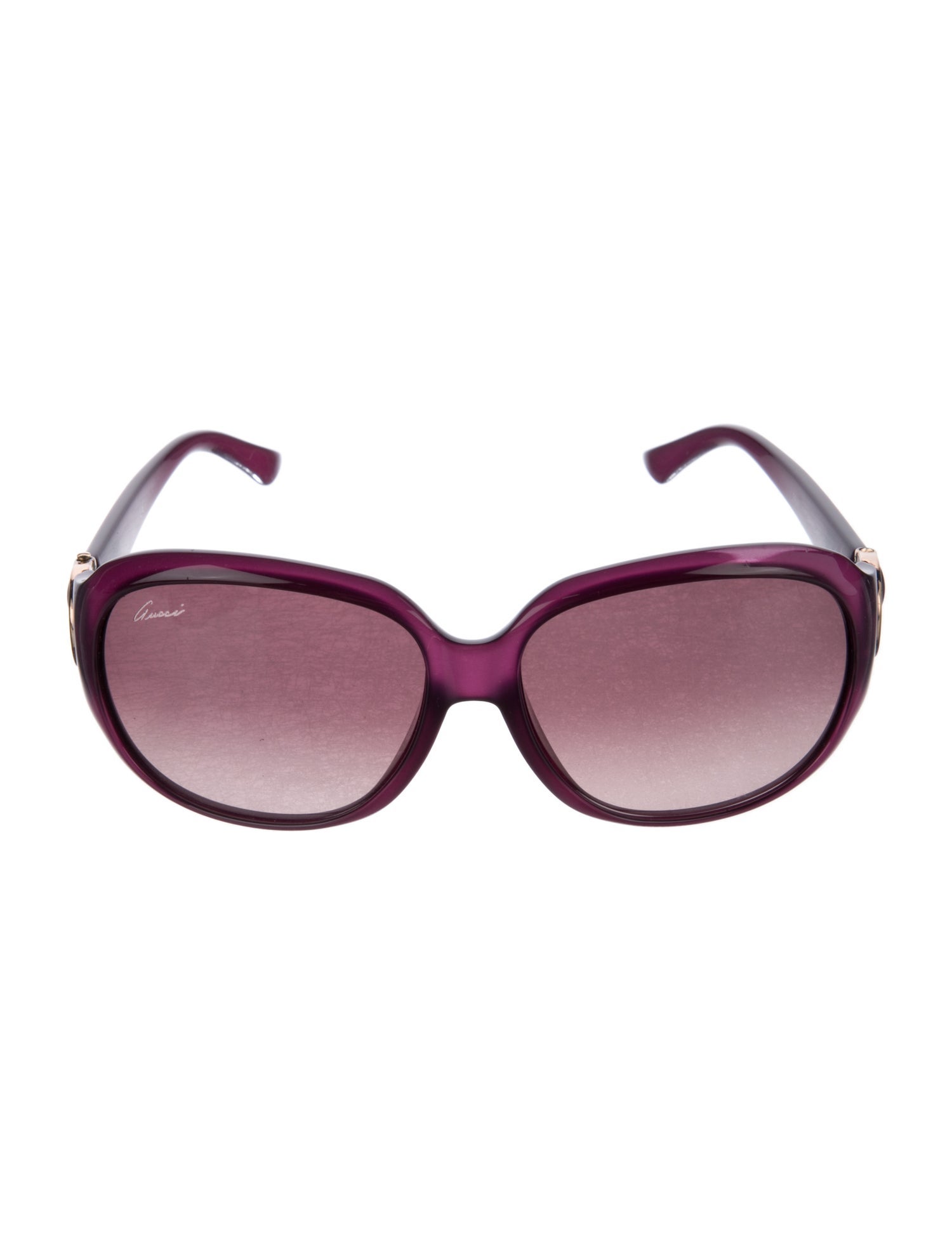 Gucci Bamboo Accent Oversize Sunglasses