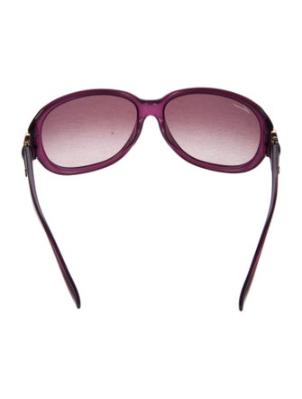 Gucci Bamboo Accent Oversize Sunglasses
