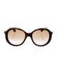 Gucci Interlocking G Logo Oversize Sunglasses