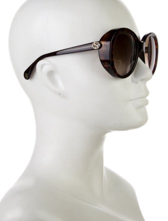 Gucci Interlocking G Logo Oversize Sunglasses