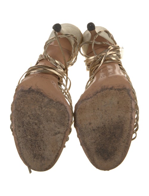 Gucci Leather Gladiator Sandals