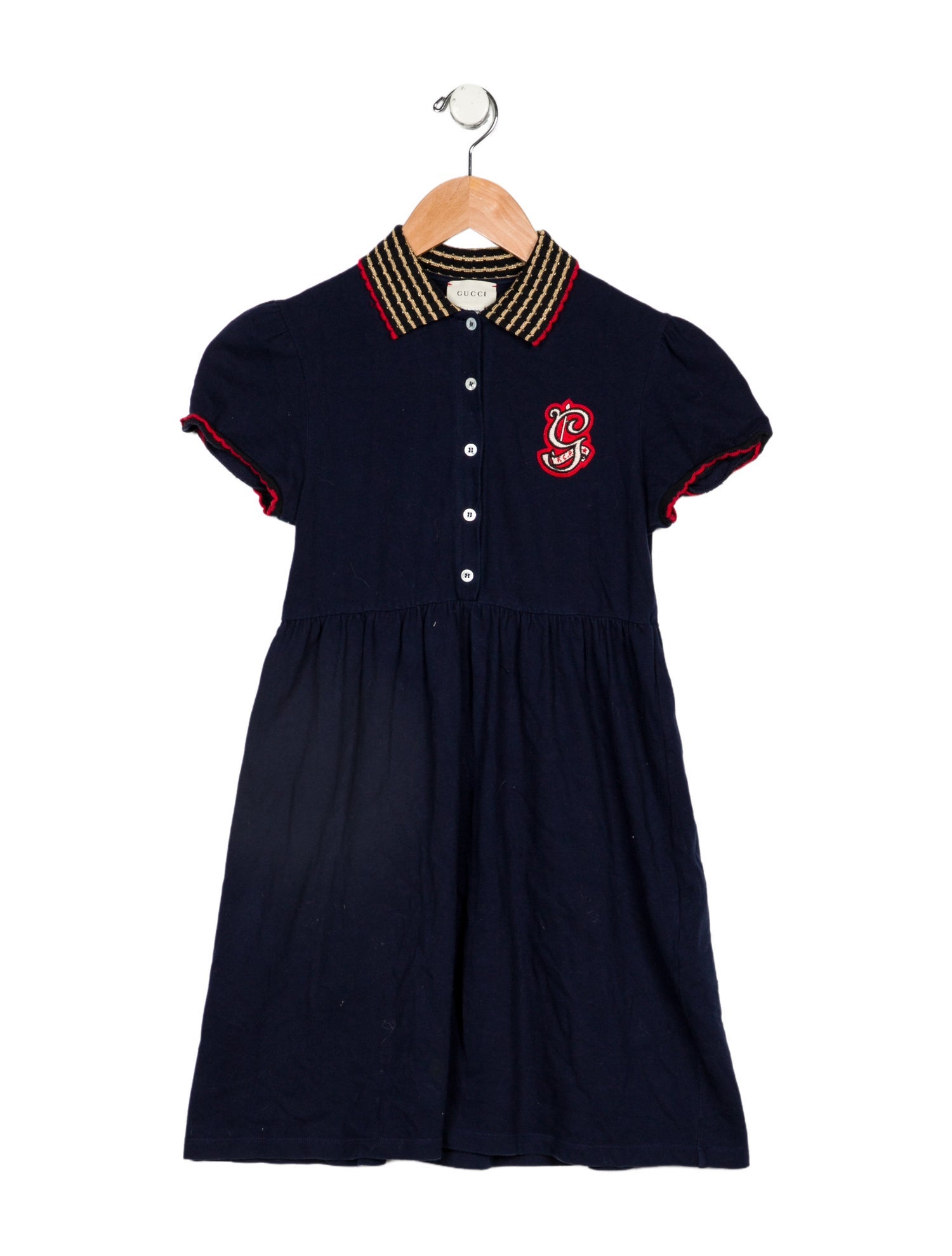 Gucci Girls' Short Sleeve Dress