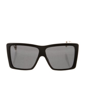 Gucci Interlocking G Logo Square Sunglasses