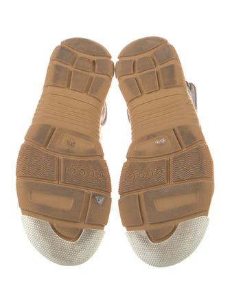 Gucci Leather Printed Sandals