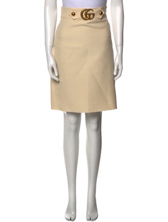 Gucci Wool Knee-Length Skirt