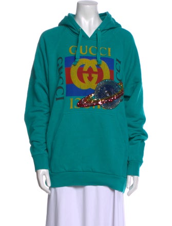 Gucci 2019 Graphic Print Hoodie