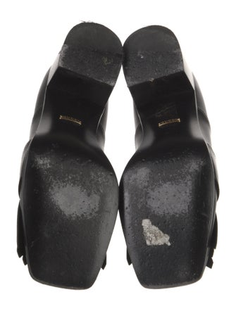 Gucci Horsebit Accent Leather Pumps