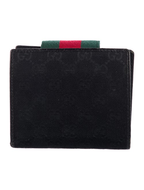 Gucci GG Canvas Canvas Compact Wallet