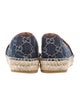 Gucci GG Denim Denim Espadrilles
