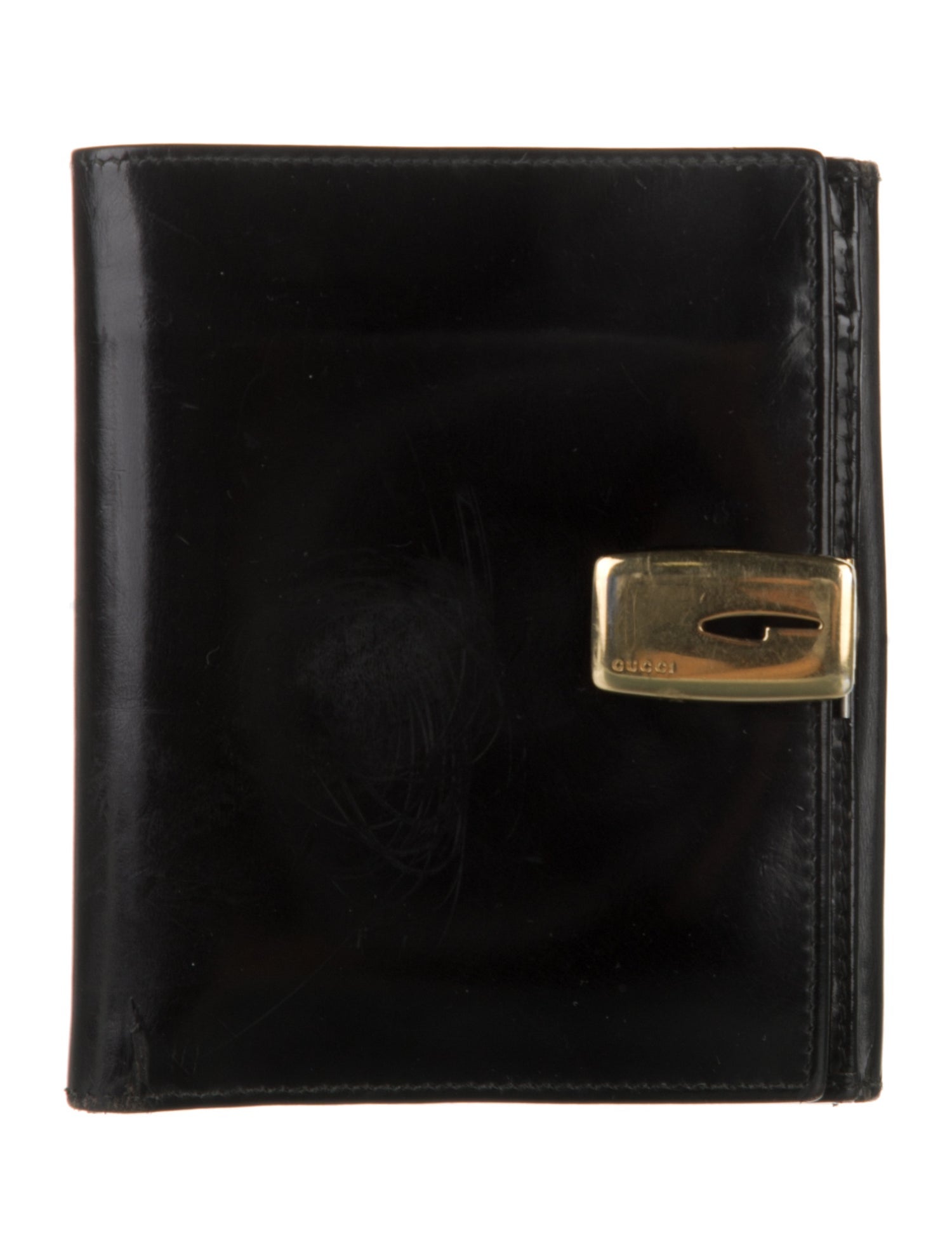 Gucci Vintage Patent Leather Wallet