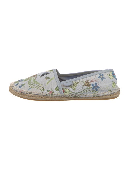Gucci Flora Knight Print Canvas Espadrilles