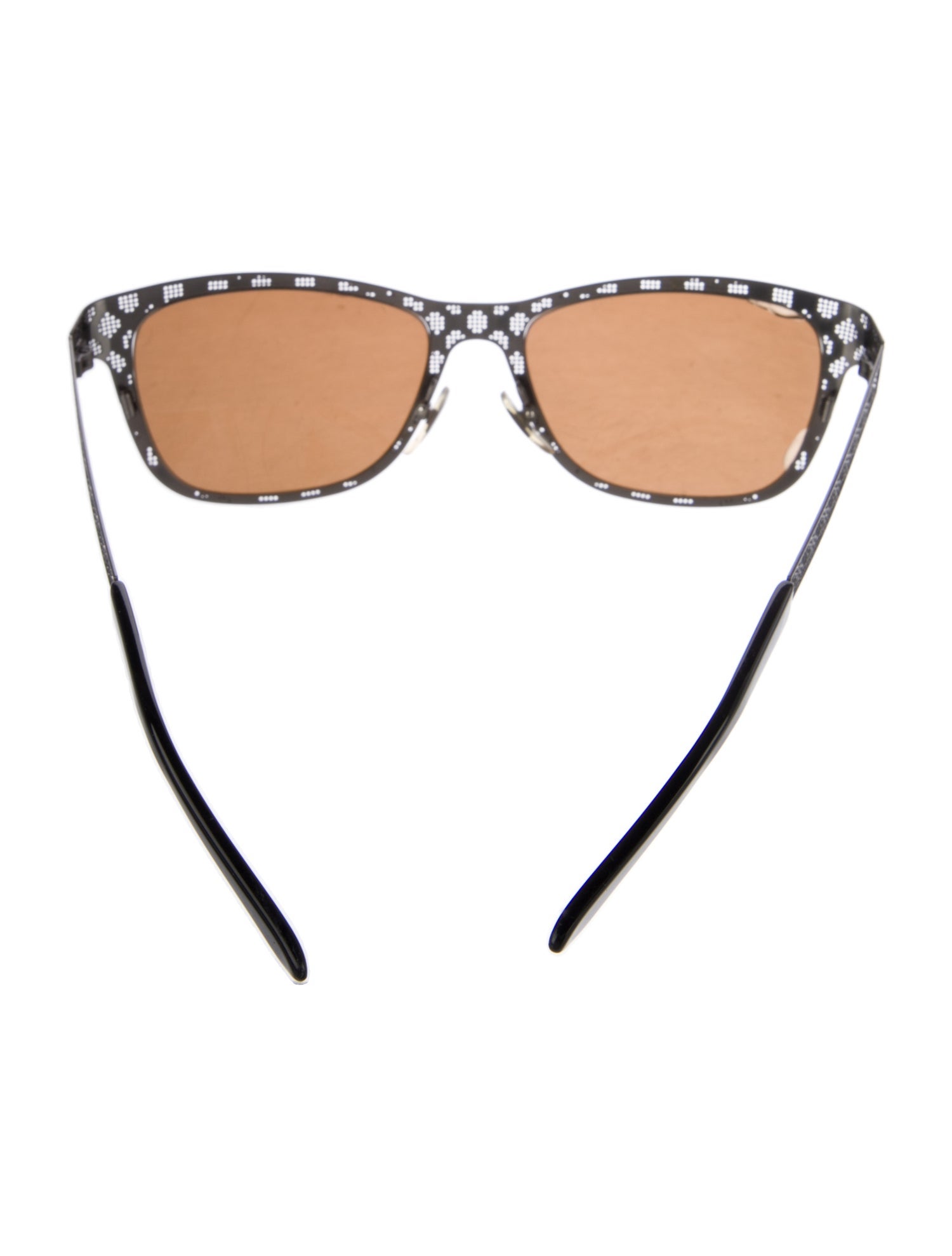 Gucci Microguccissima Pattern Wayfarer Sunglasses