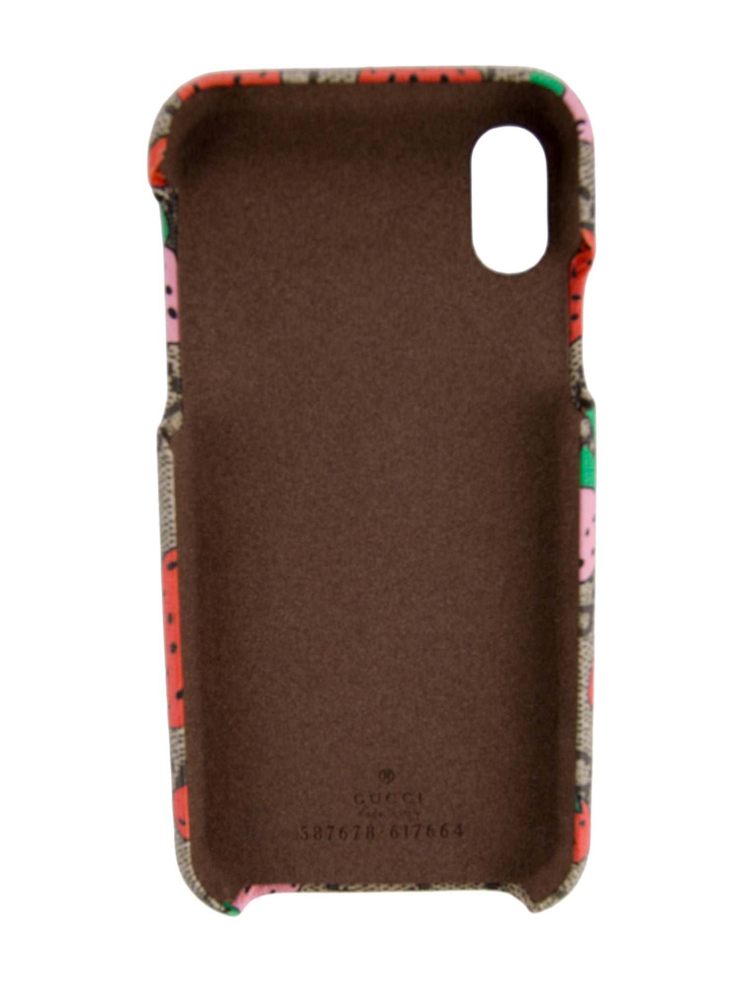 Gucci GG Supreme Canvas iPhone X/XS w/Tags