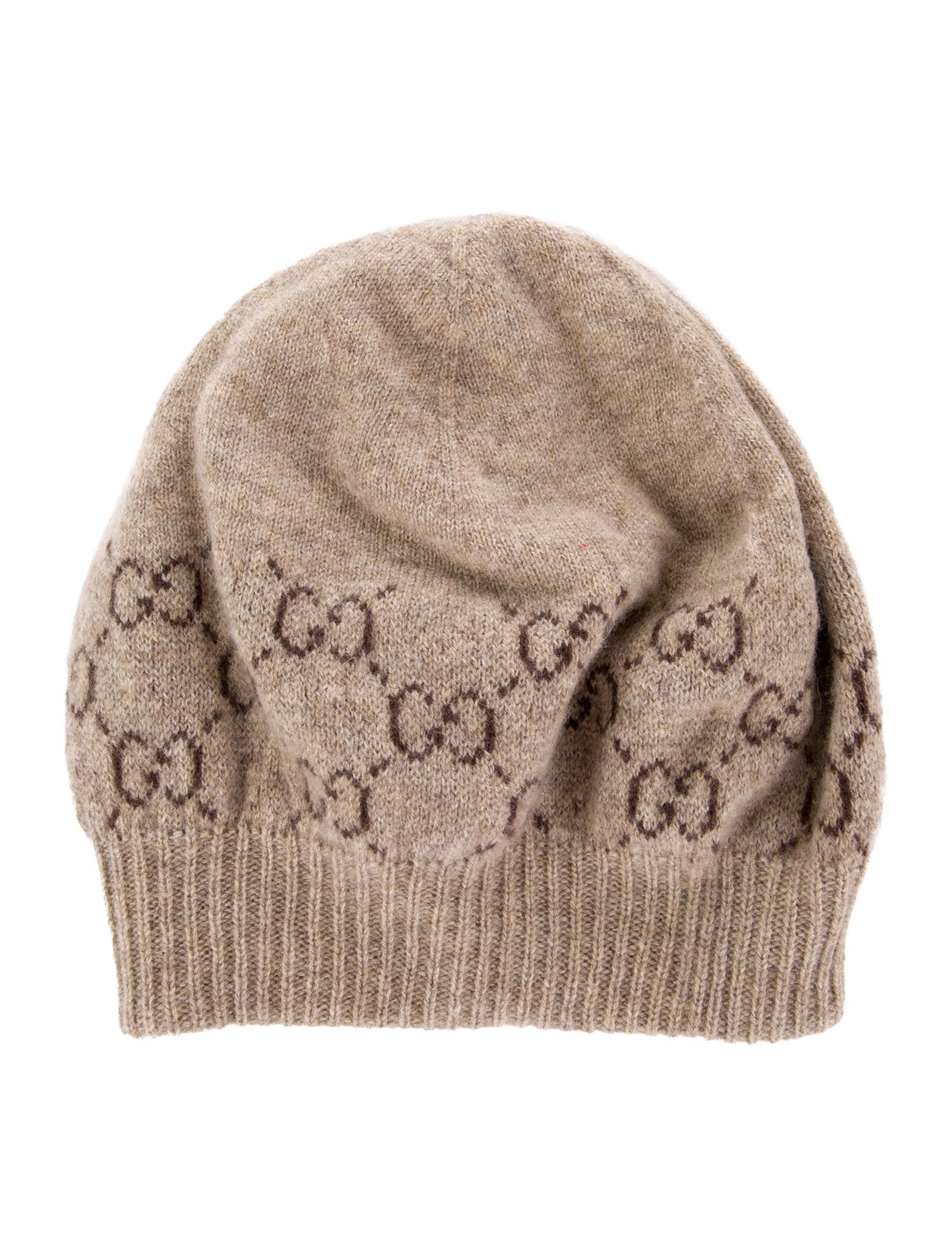 Gucci Yumi Cashmere GG Beanie w/Tags