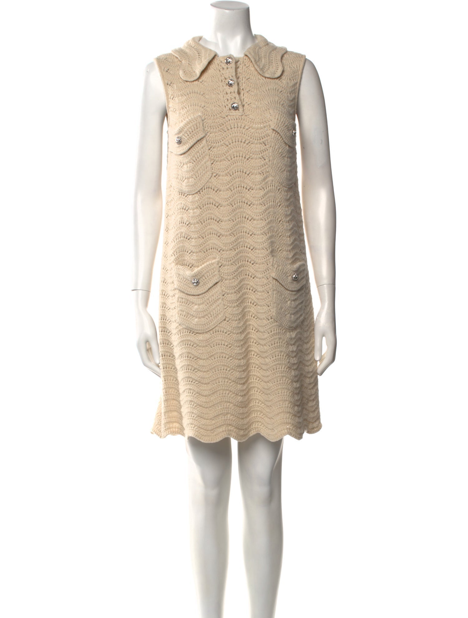 Gucci Wool Mini Dress