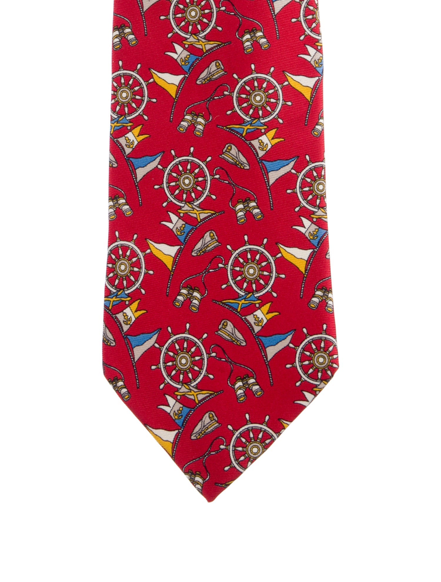 Gucci Pattern Print Silk Tie