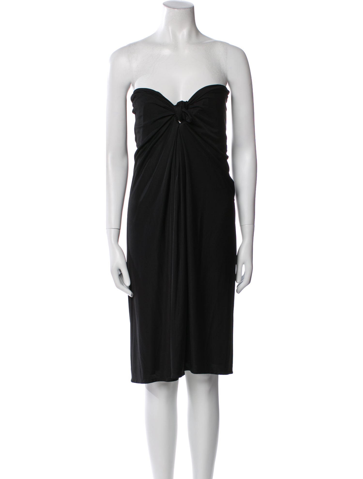 Gucci Strapless Knee-Length Dress