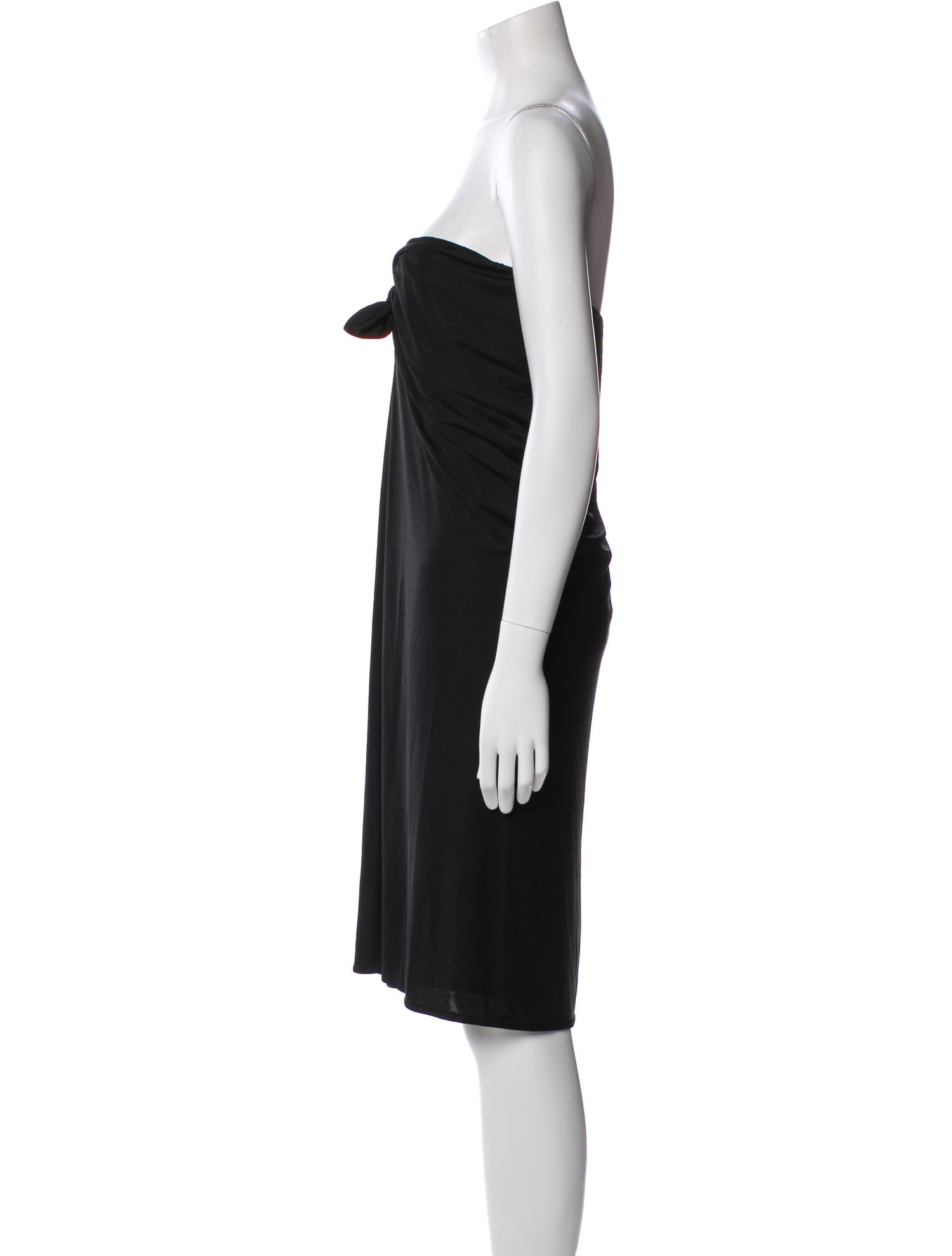 Gucci Strapless Knee-Length Dress