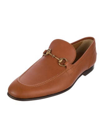 Gucci Jordaan Horsebit Accent Dress Loafers