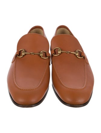 Gucci Jordaan Horsebit Accent Dress Loafers