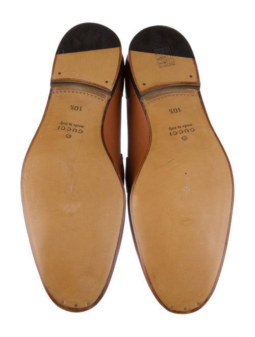 Gucci Jordaan Horsebit Accent Dress Loafers