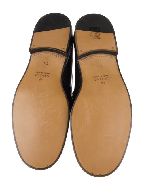 Gucci GG Supreme Leather Dress Loafers