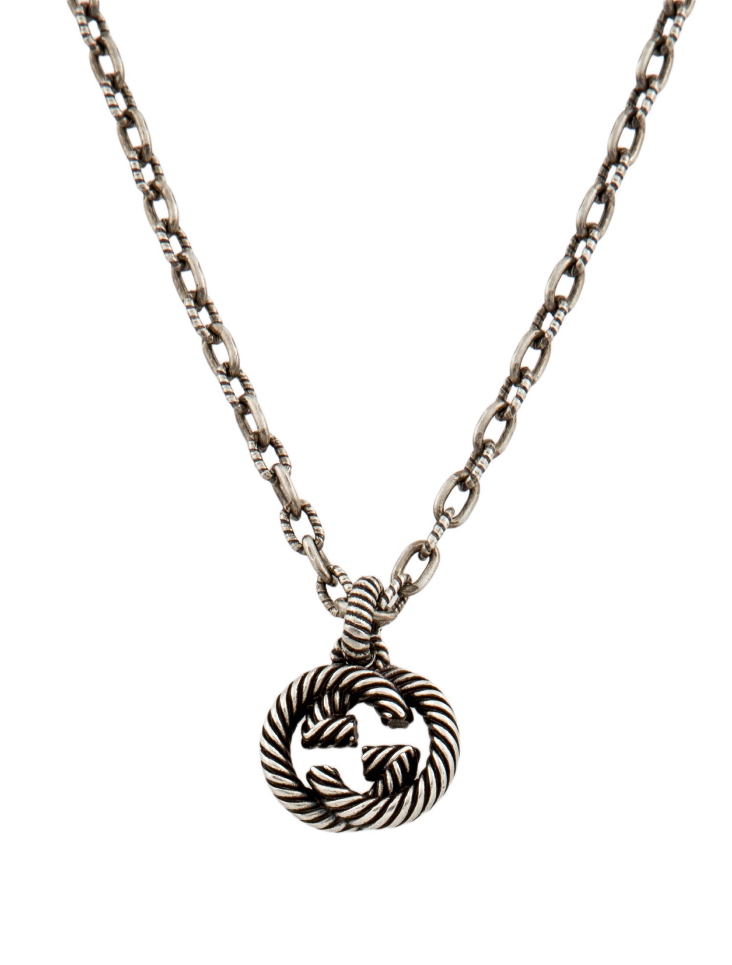 Gucci Interlocking G Pendant Necklace